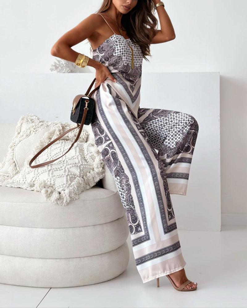 Helen | Conjunto Elegante de Cintura Alta y Pantalones para el Verano
