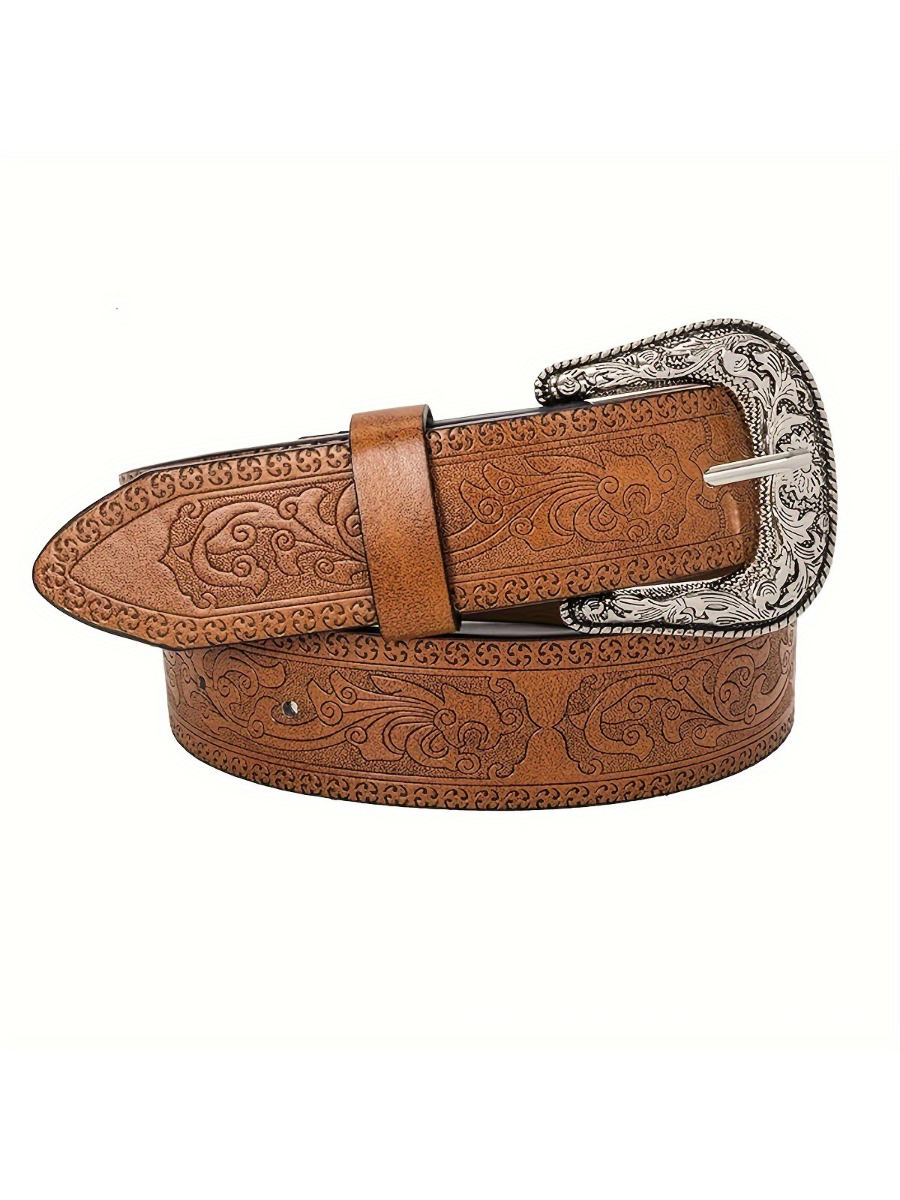 Ceinture femme vintage en jean style western