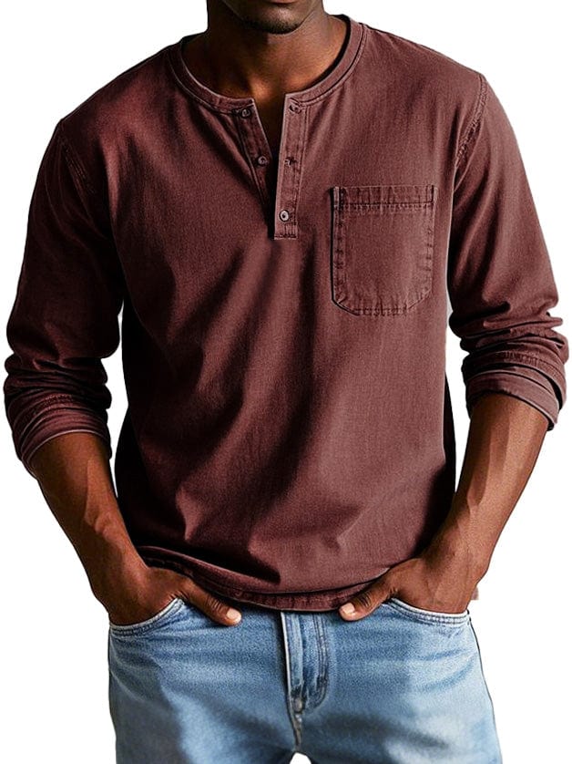 Chemise vintage pour homme