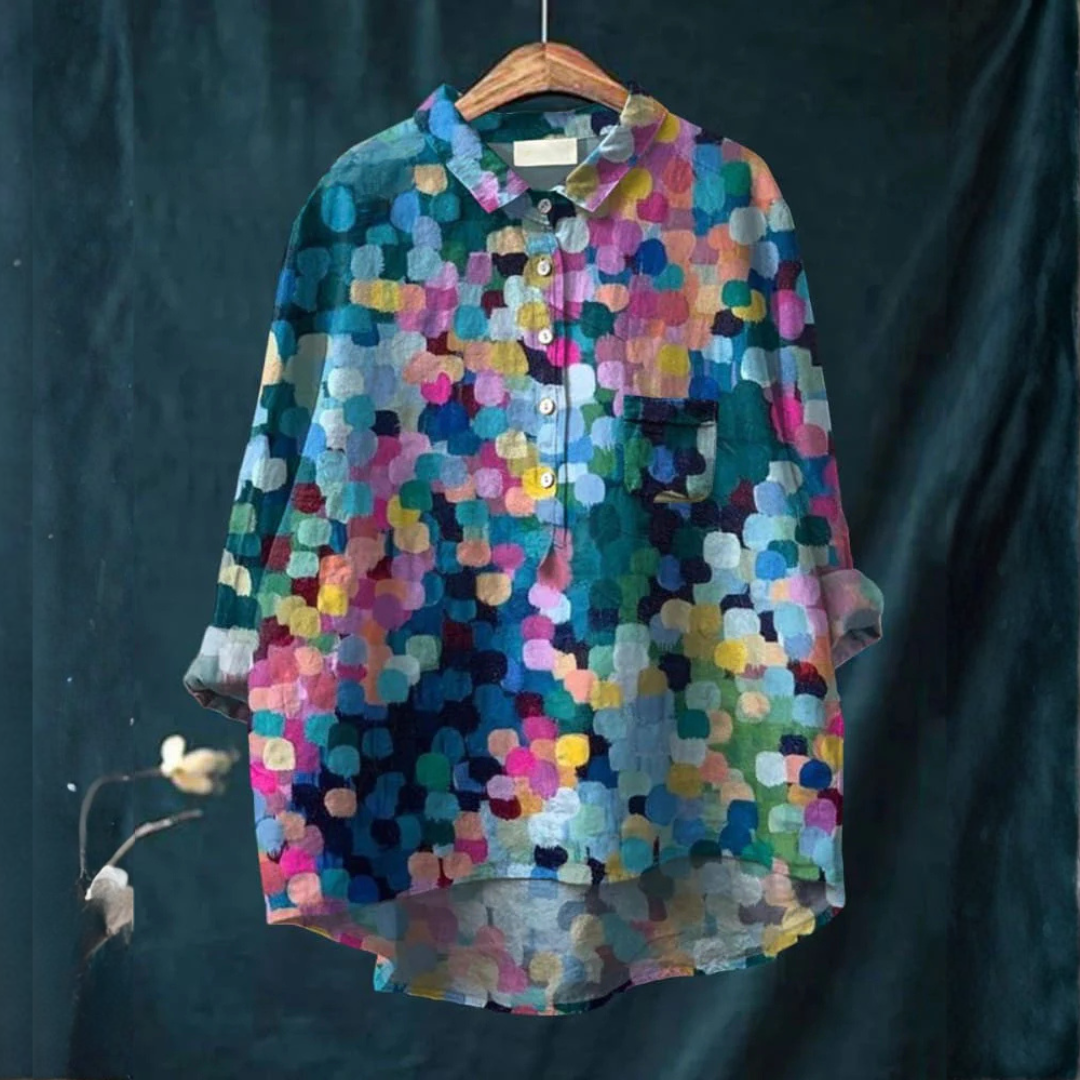 Chemise élégante à motif Amélie