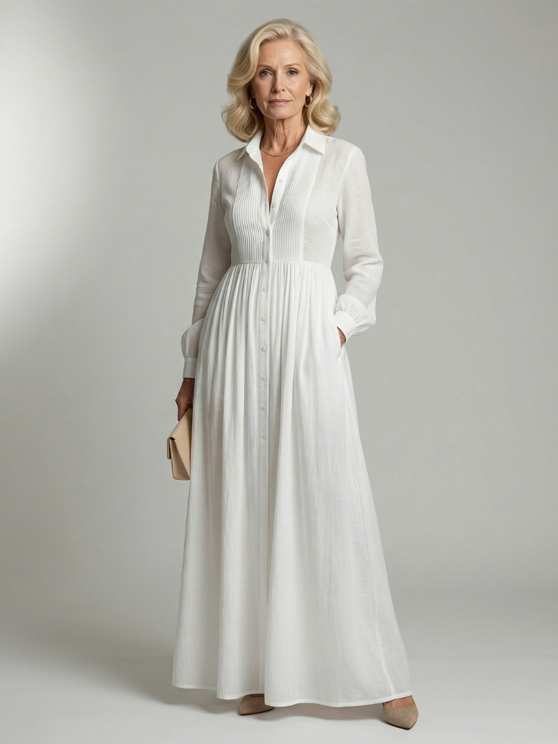 Robe longue fluide Lioren