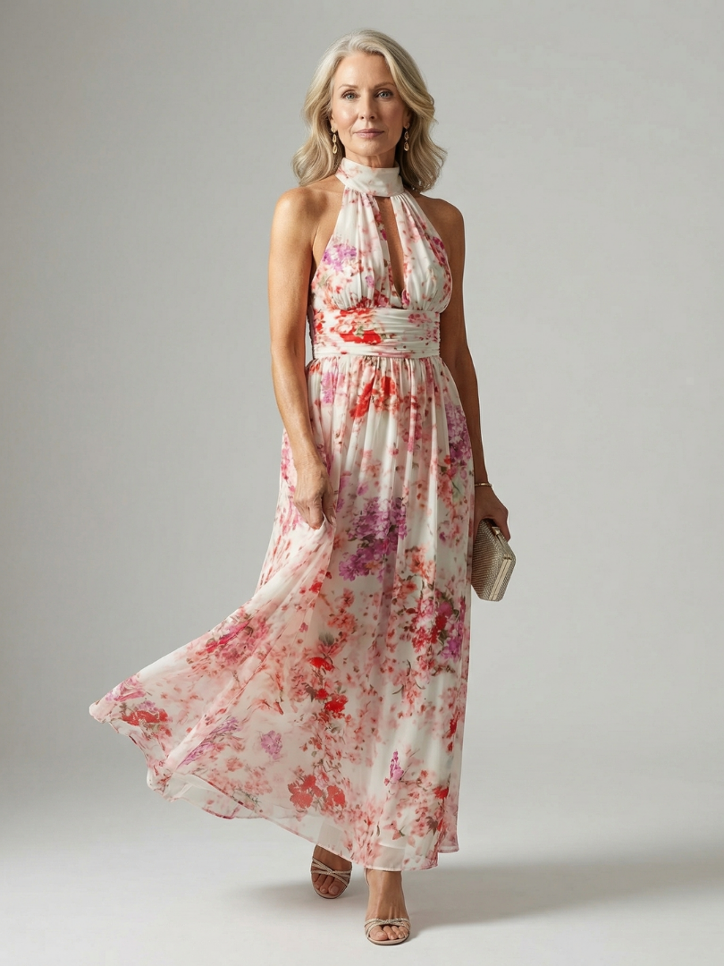 Robe longue fluide Elyon