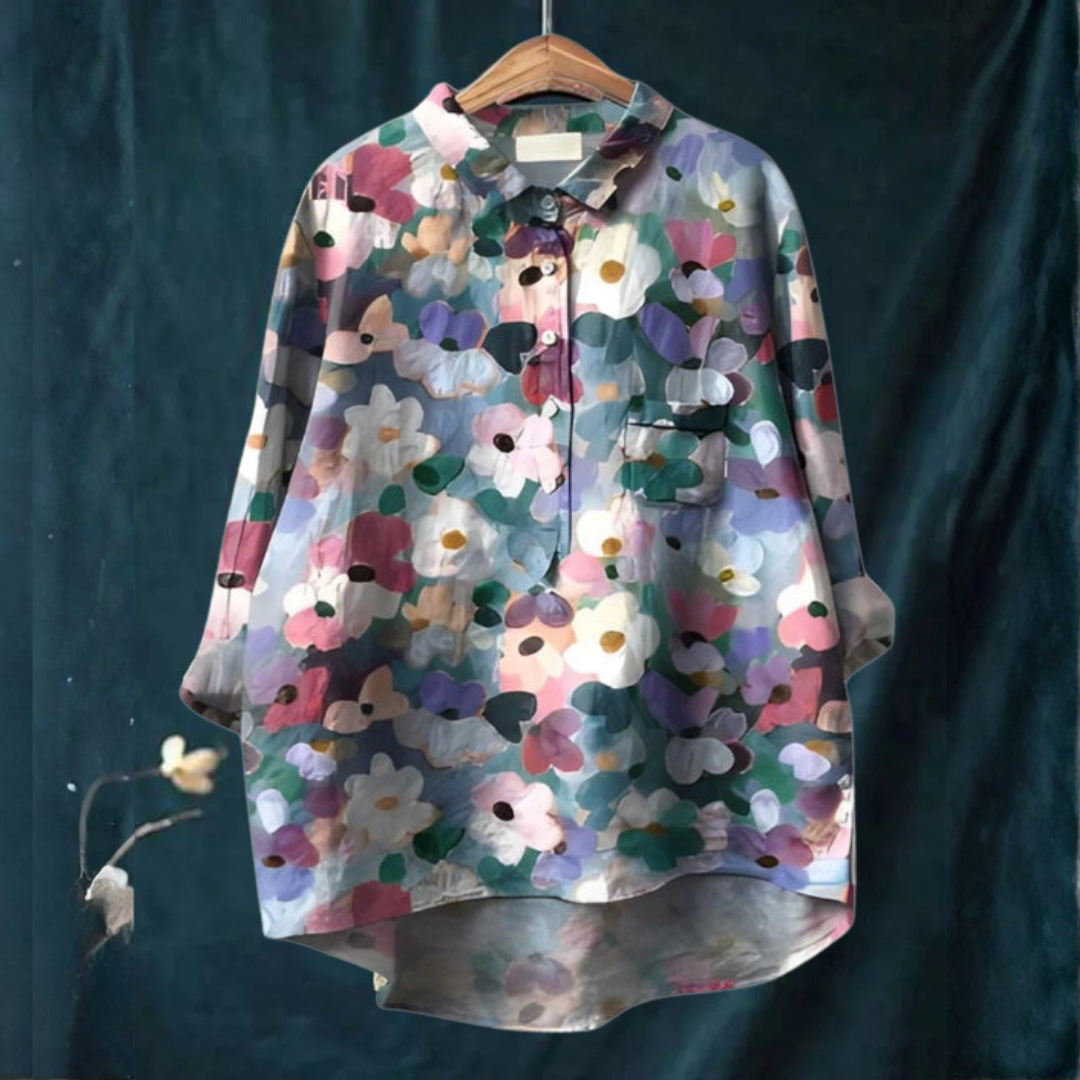 Chemise élégante à motif Émilie