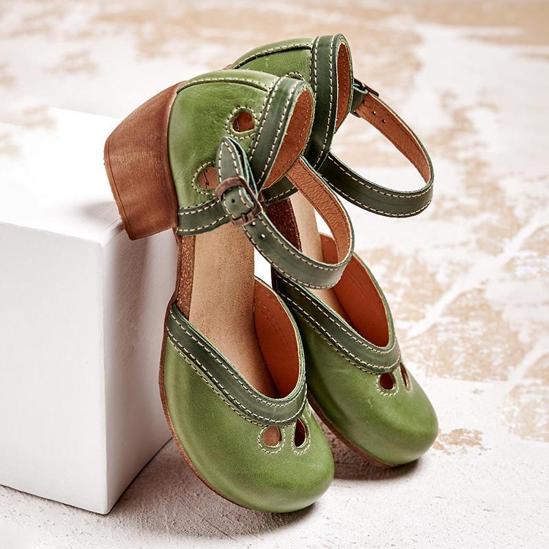 Laisy™ - Sandales orthopédiques à talons bas