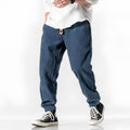 Pantalon jogger en velours côtelé oversize