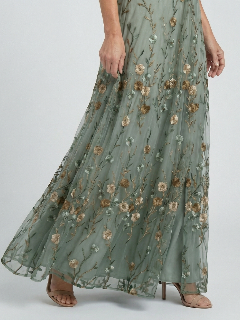 Robe longue Selora dos-nu Bloom Flow