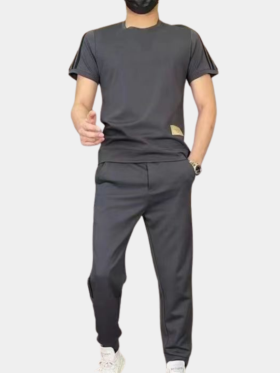 HOMME ENTIER EN MATIÈRE DE LUXE AVEC ÉLASTIQUE