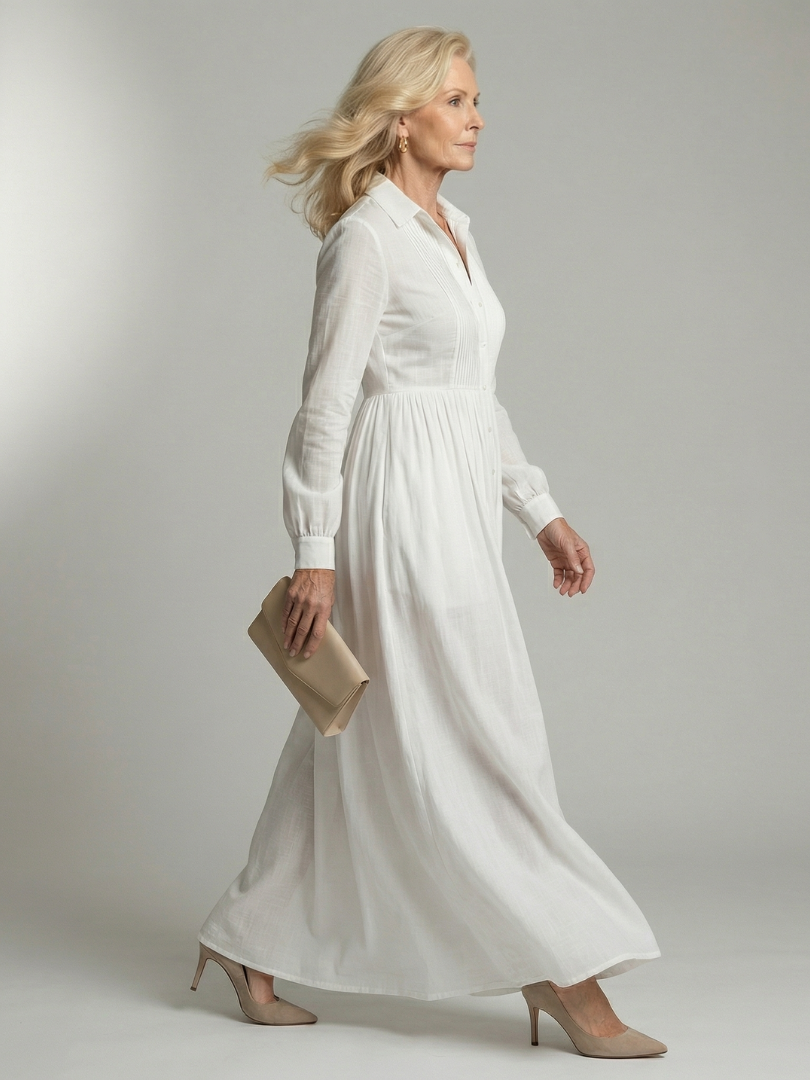 Robe longue fluide Lioren