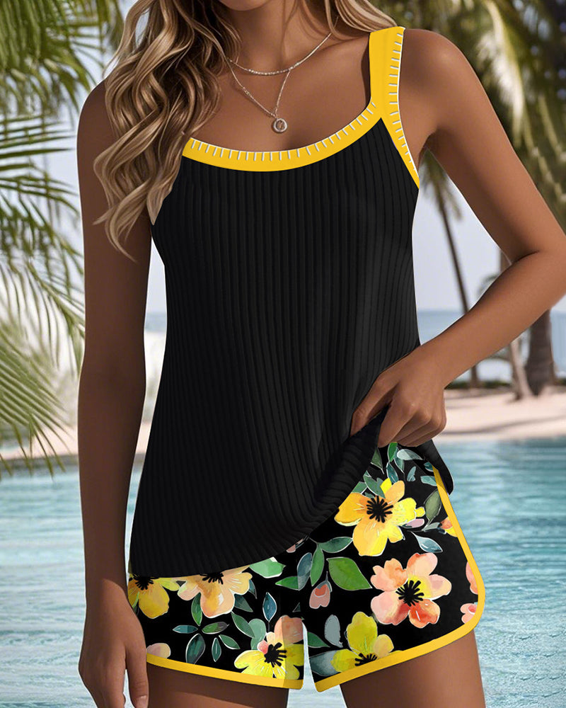 Tankini Femme Glamour Bianca