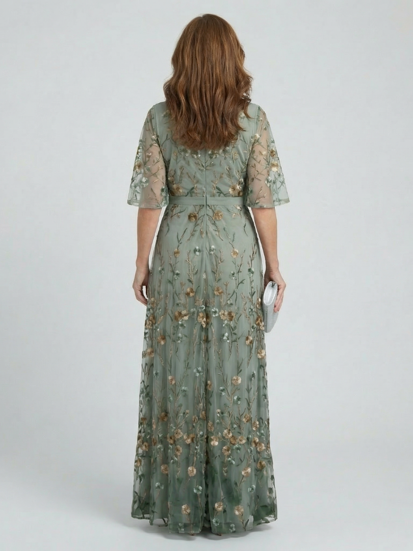 Robe longue Selora dos-nu Bloom Flow