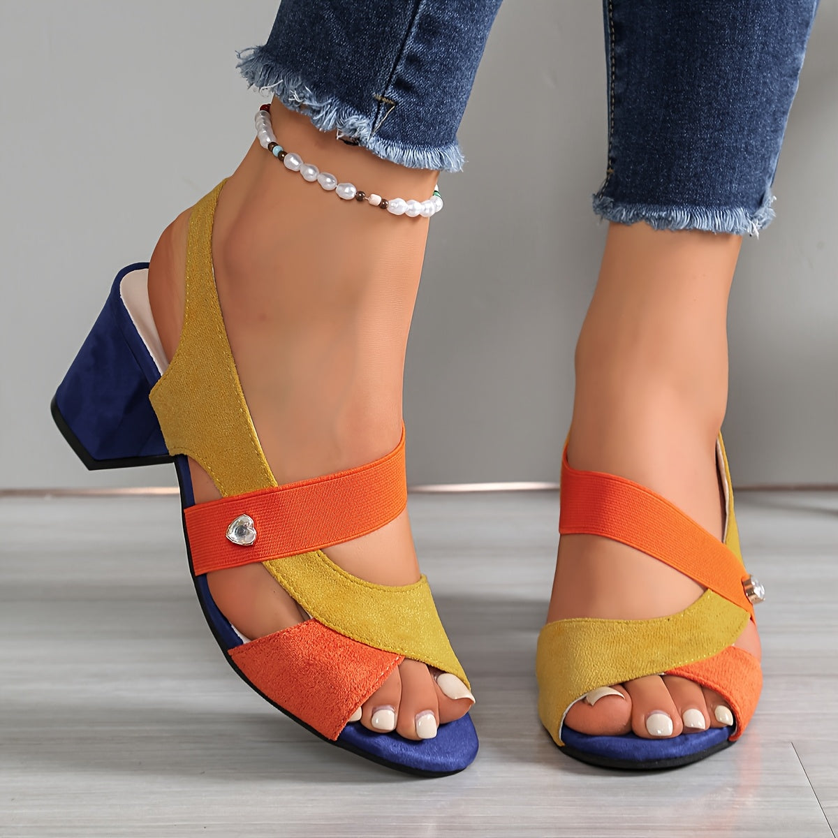 Sandales Orthopédiques Élégantes Colorées Sofia