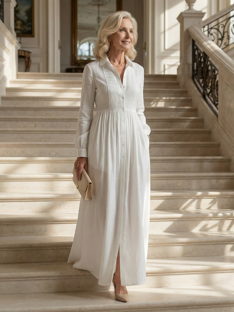 Robe longue fluide Lioren