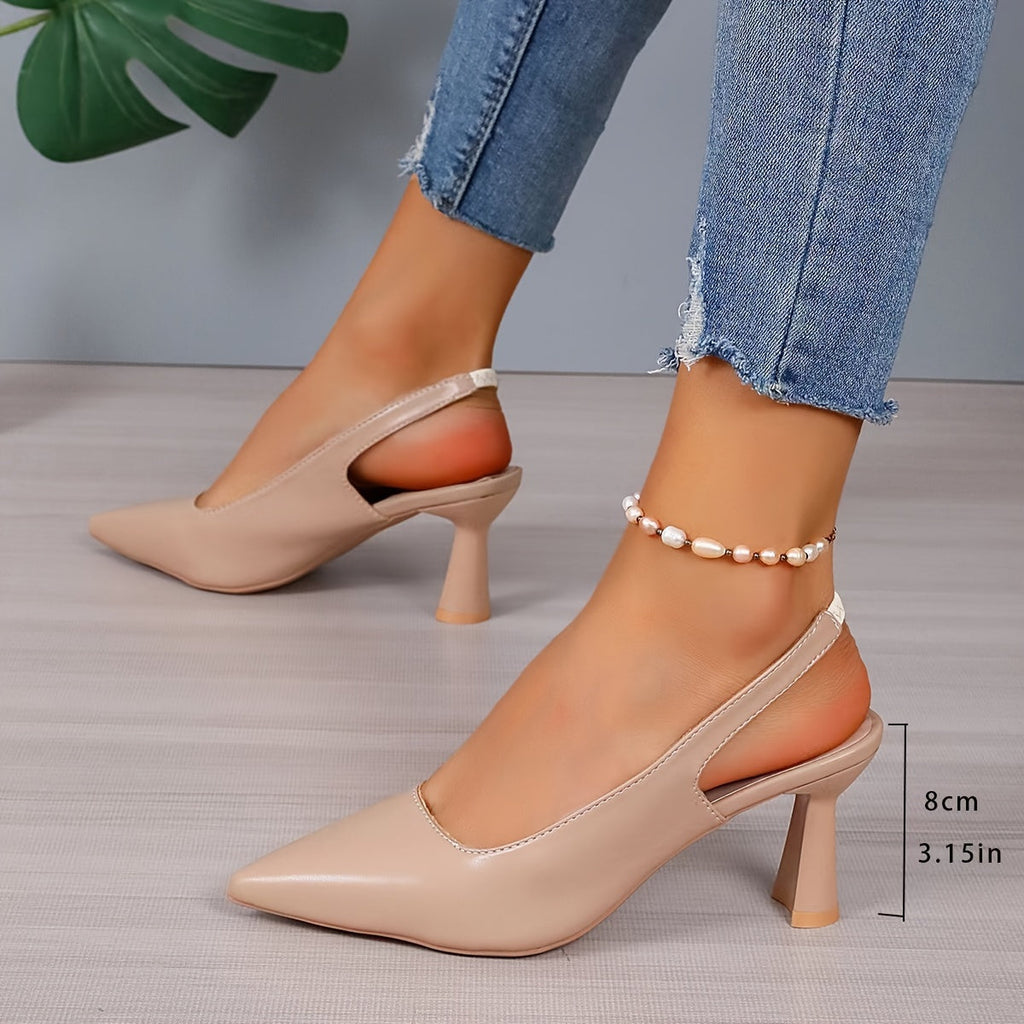Sofía™ | Elegantes zapatos de Tacón con Talón Abierto