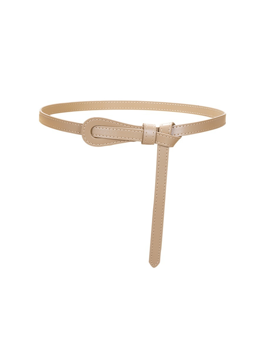 Ceinture fine multicolore pour femme