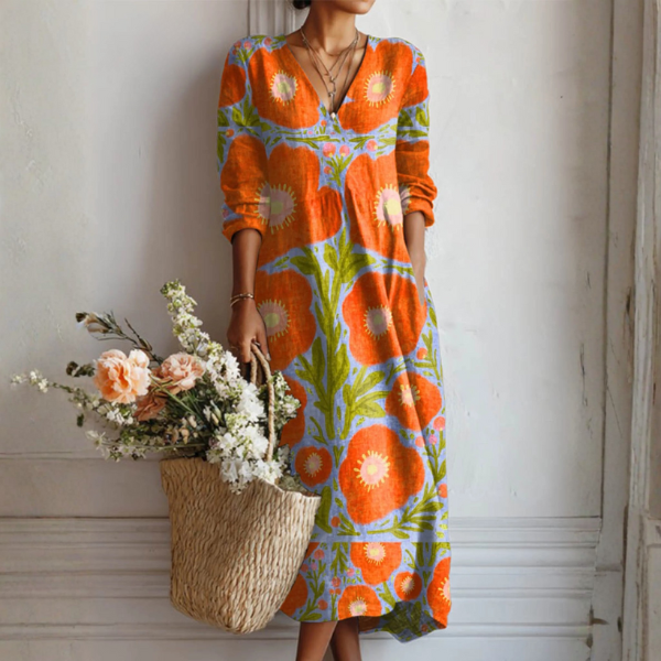 Robe de Confort Quotidien Amaya