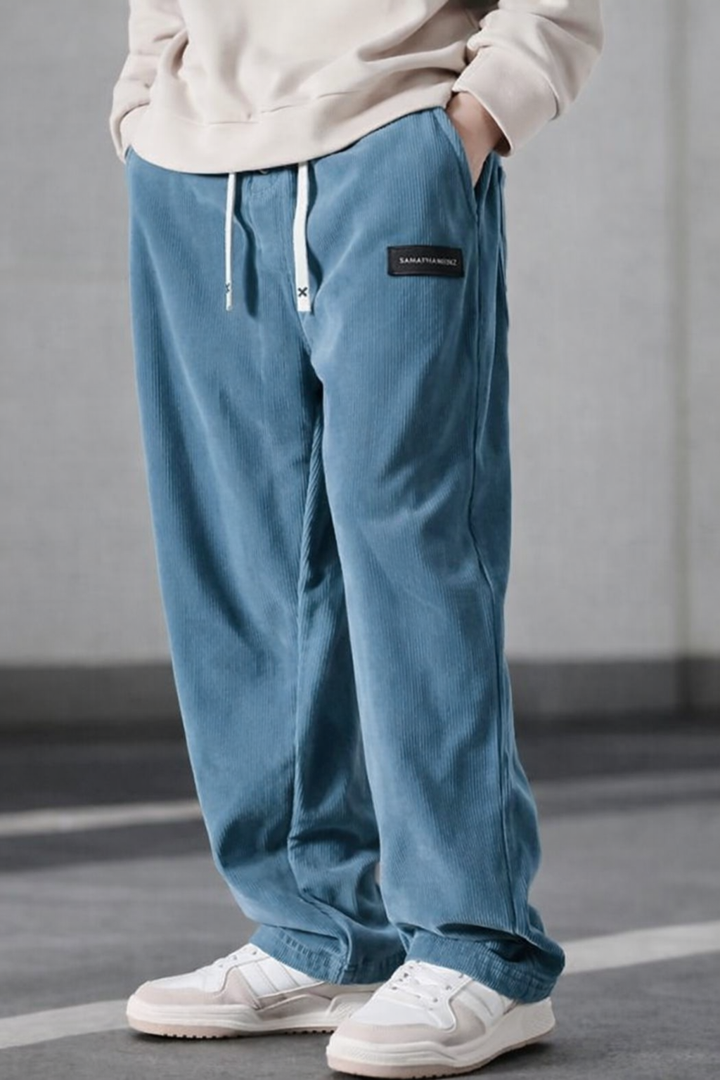 Pantalon en velours côtelé ComfortFit