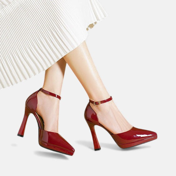 Eva™ | Zapatos de Tacón de Piel