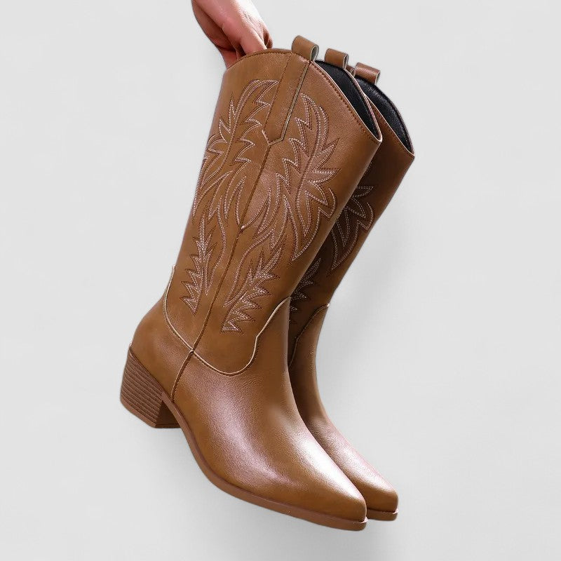 Bottes western orthopédiques Claire