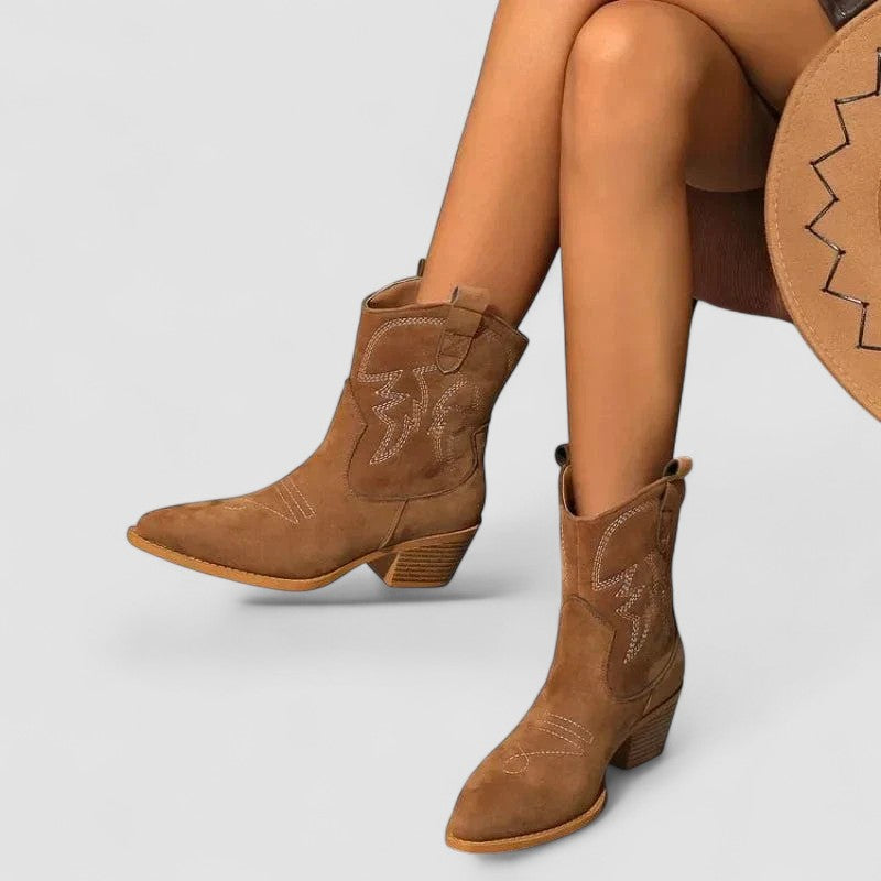 Bottes western orthopédiques Lillian