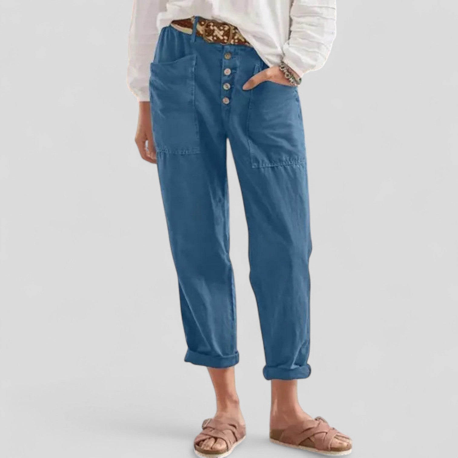 Arelisa | Pantalones de lino