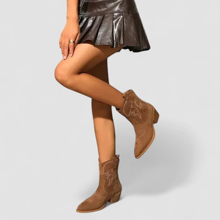 Bottes western orthopédiques Lillian