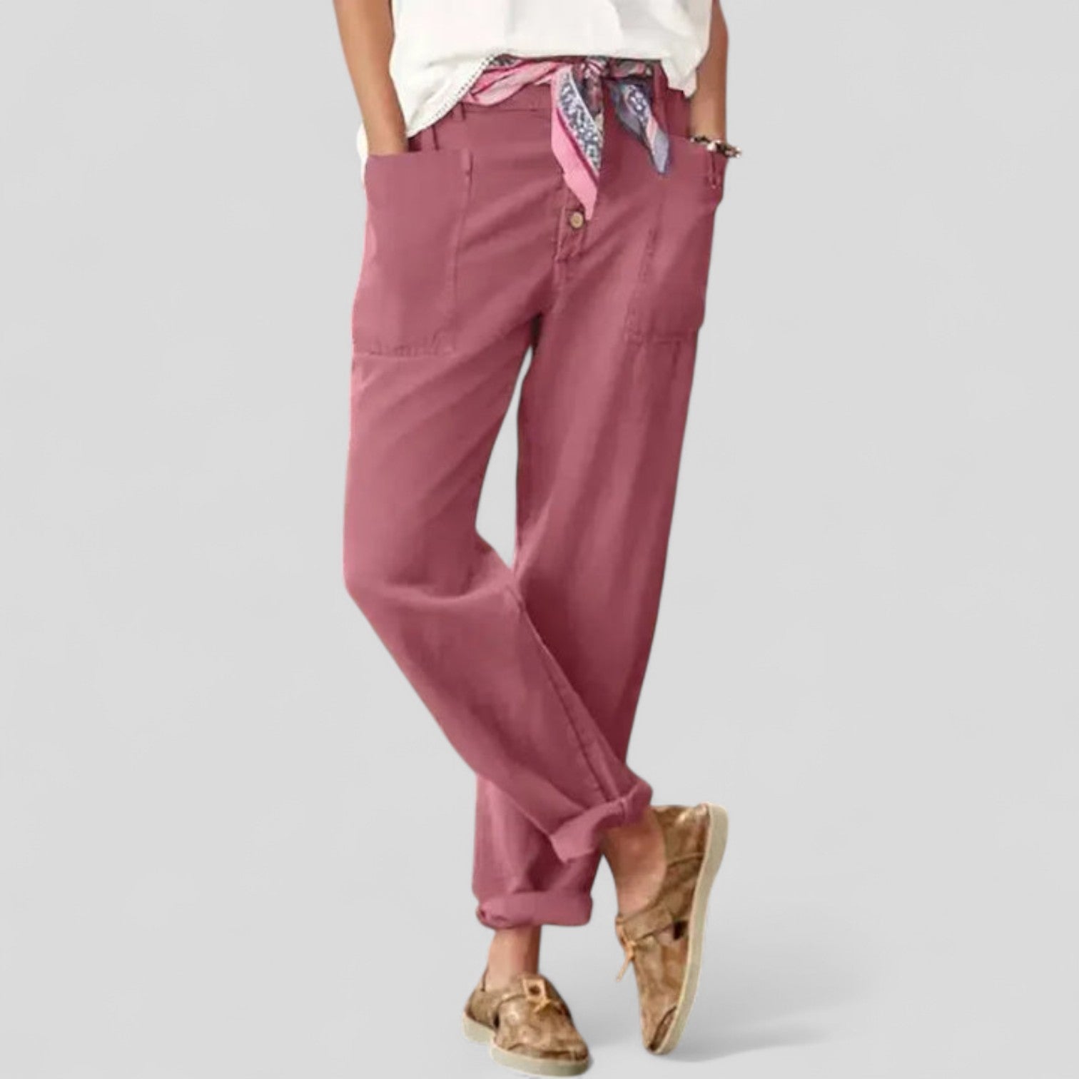 Arelisa | Pantalones de lino