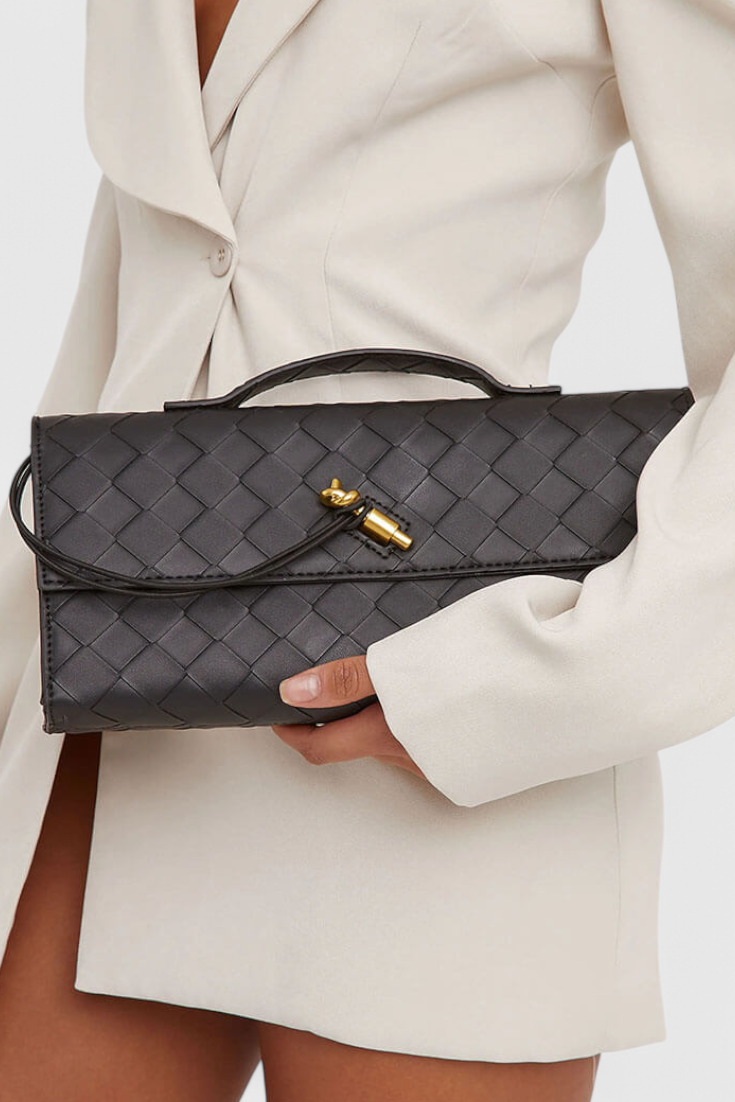 Pochette Melanie avec Nœud Doré