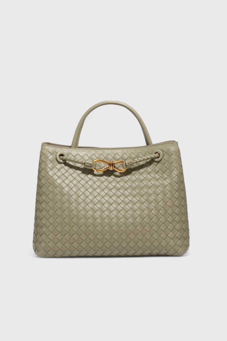Sac bandoulière tissé Indigo