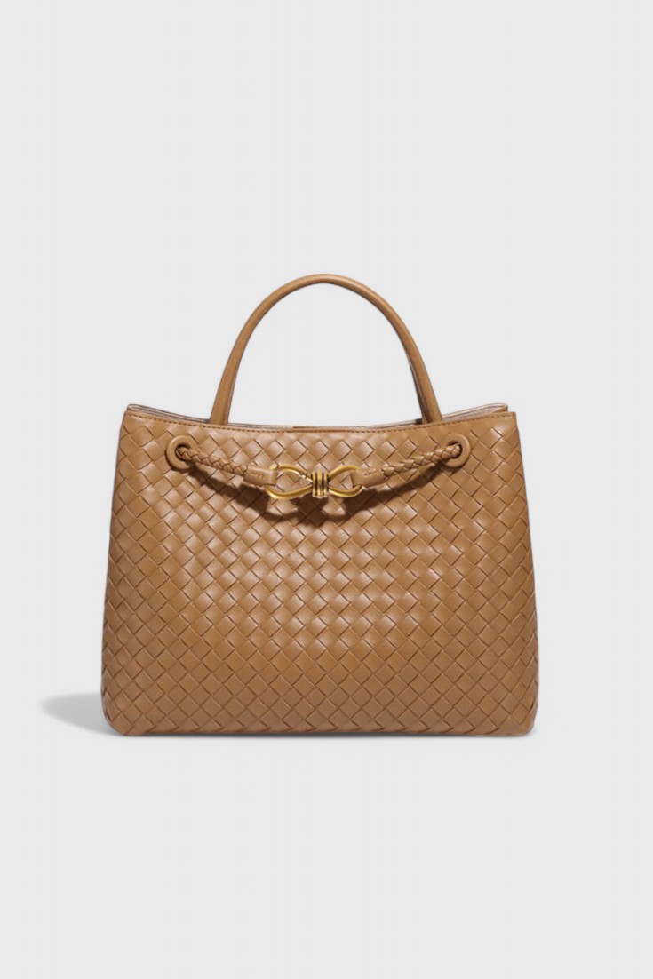 Sac bandoulière tissé Indigo