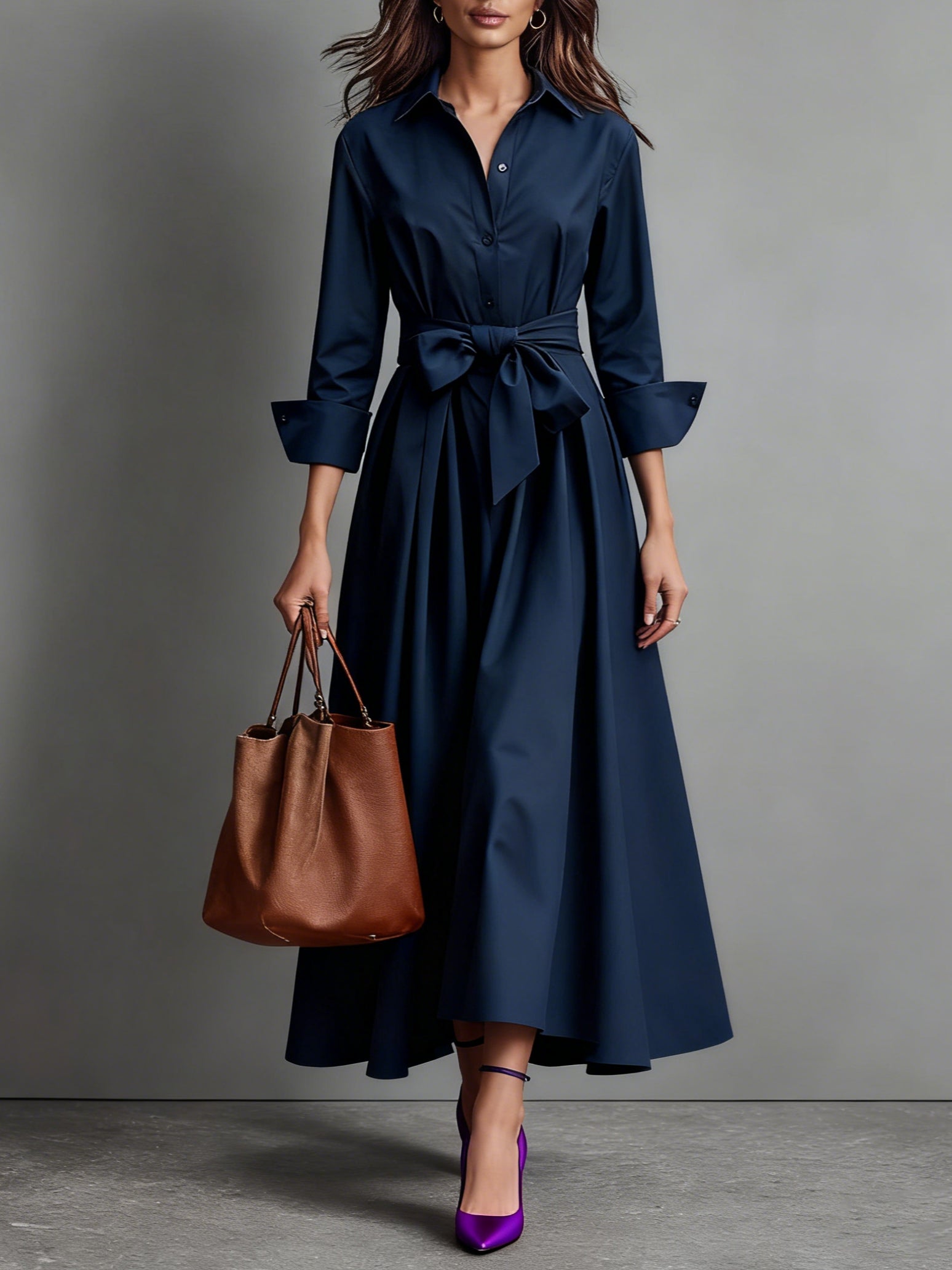 Marise™ | Elegante Vestido Maxi con Detalle de Lazo
