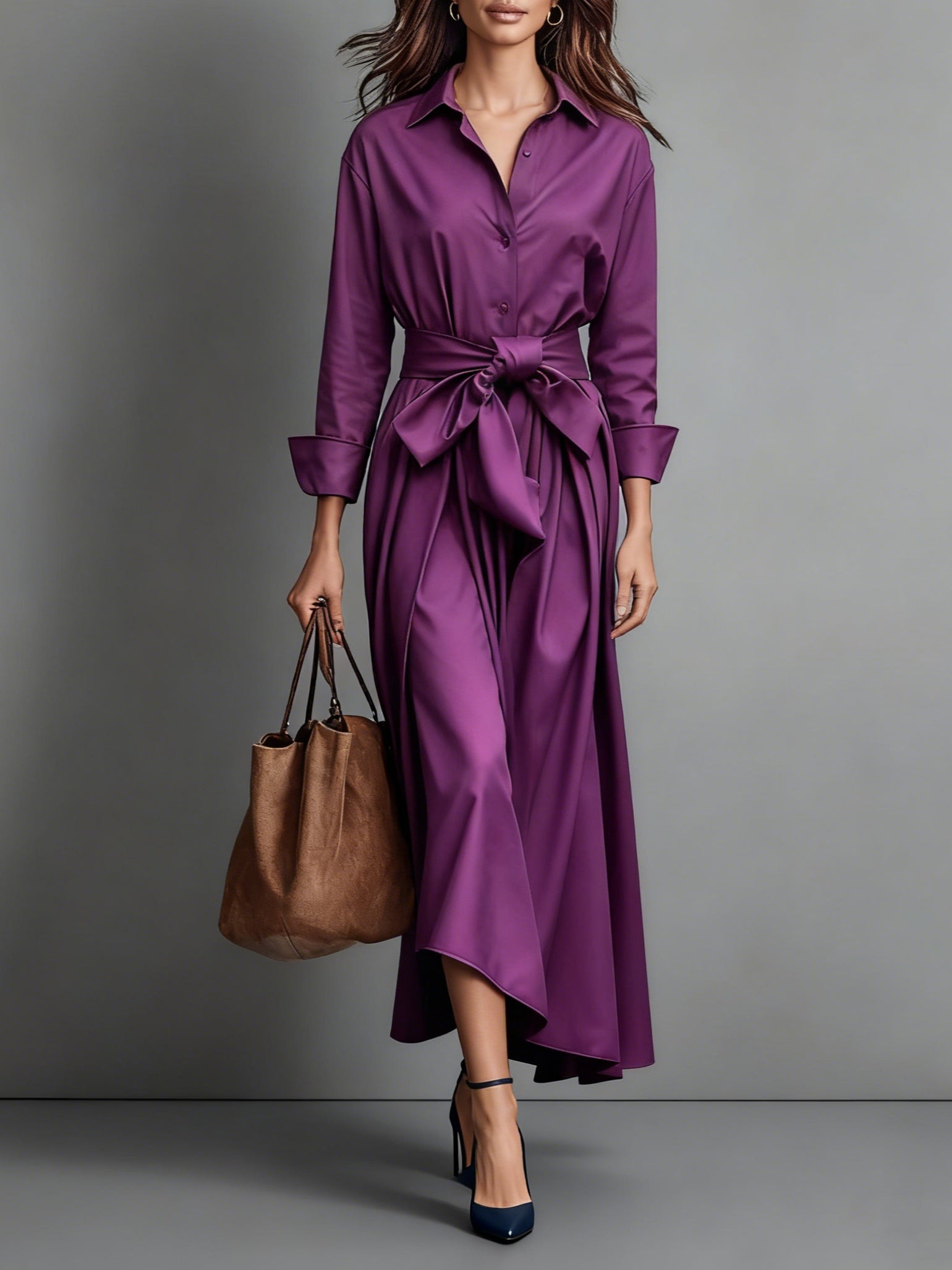 Marise™ | Elegante Vestido Maxi con Detalle de Lazo