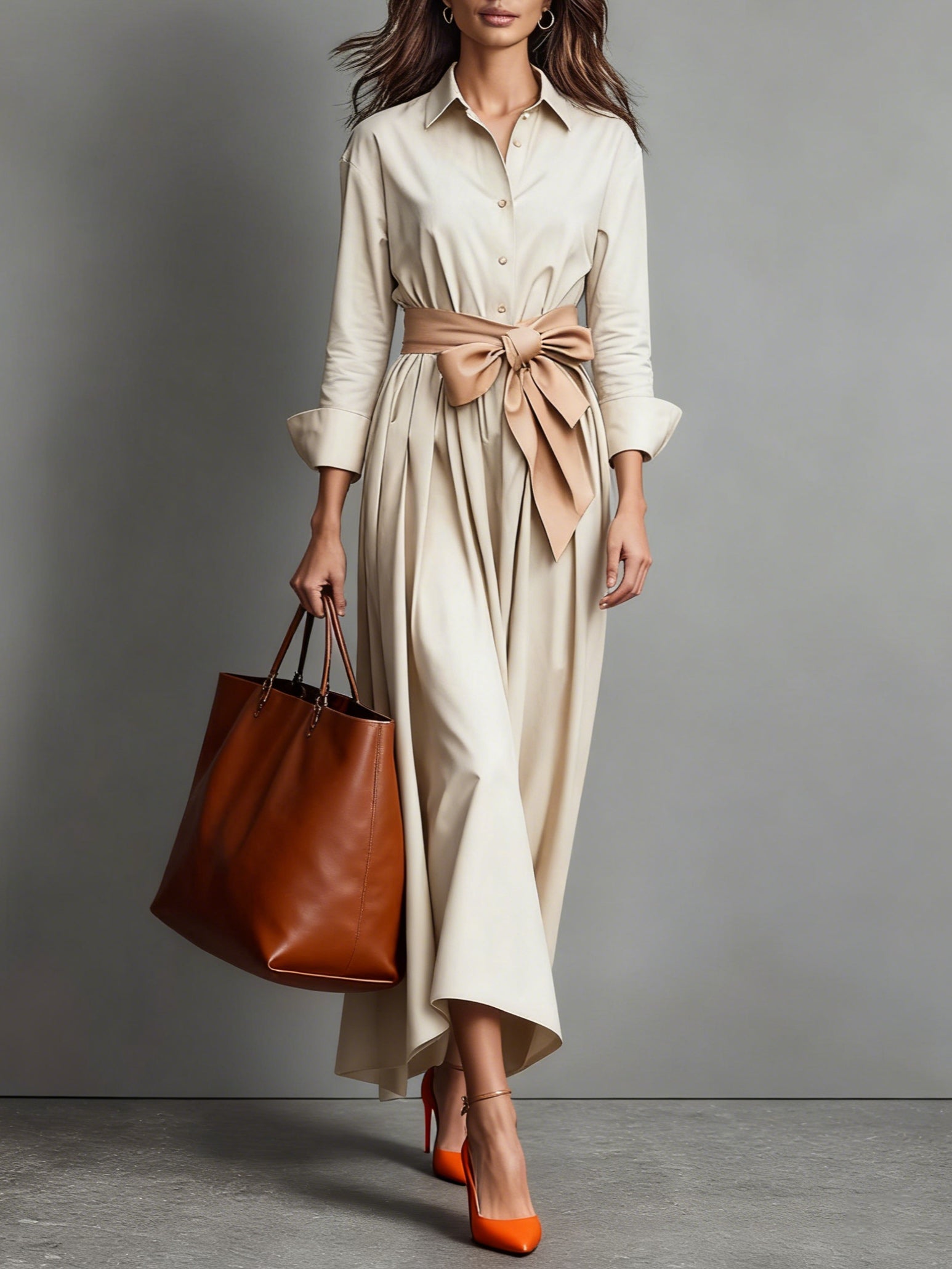 Marise™ | Elegante Vestido Maxi con Detalle de Lazo