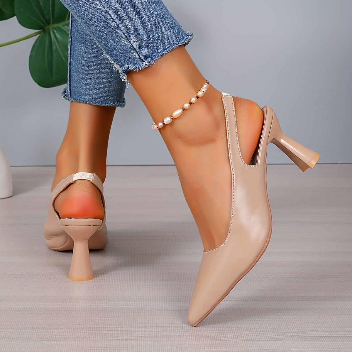 Sofía™ | Elegantes zapatos de Tacón con Talón Abierto