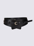 Cinturón Ancho de Mujer de Moda Estilo Harness en Cuero Sintético