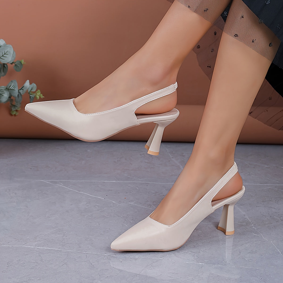 Sofía™ | Elegantes zapatos de Tacón con Talón Abierto