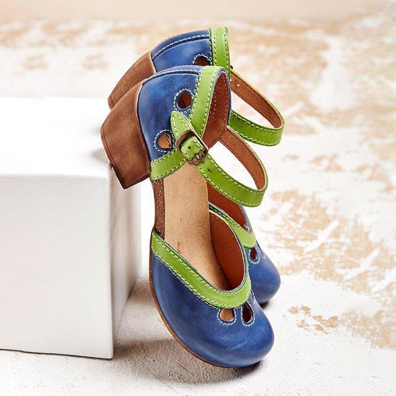 Laisy™ - Sandales orthopédiques à talons bas