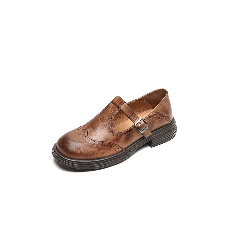 Verda - Elegantes zapatos de piel
