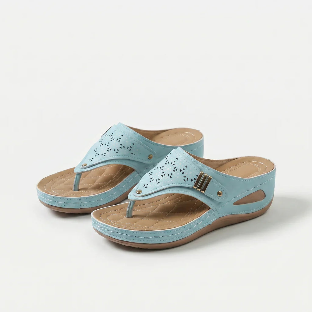 Élodie Sandalias con Cuña y Chancla