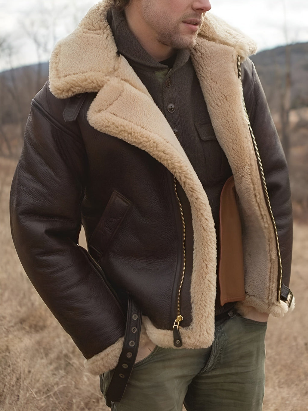 MATHIAS™ | Blouson Aviateur Chaud