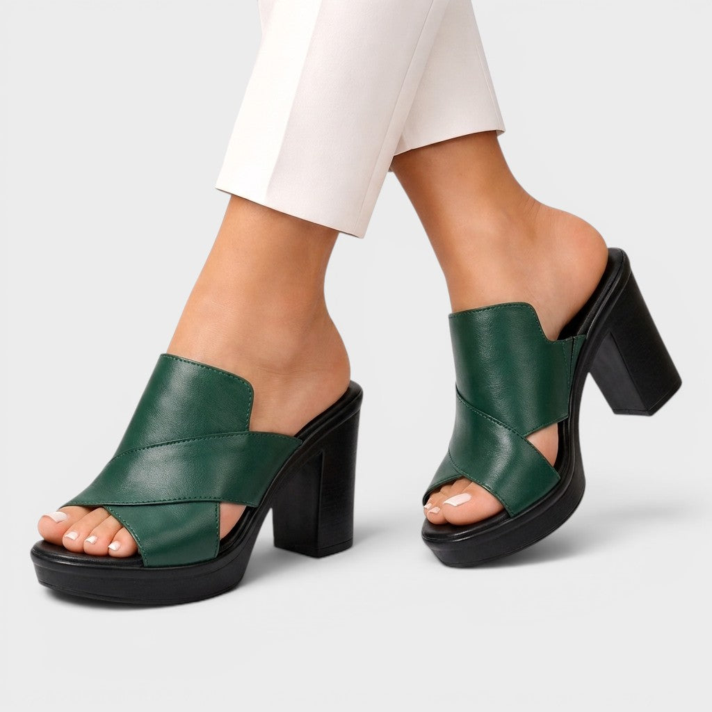 Lucia - Sandales orthopédiques à talon confortable