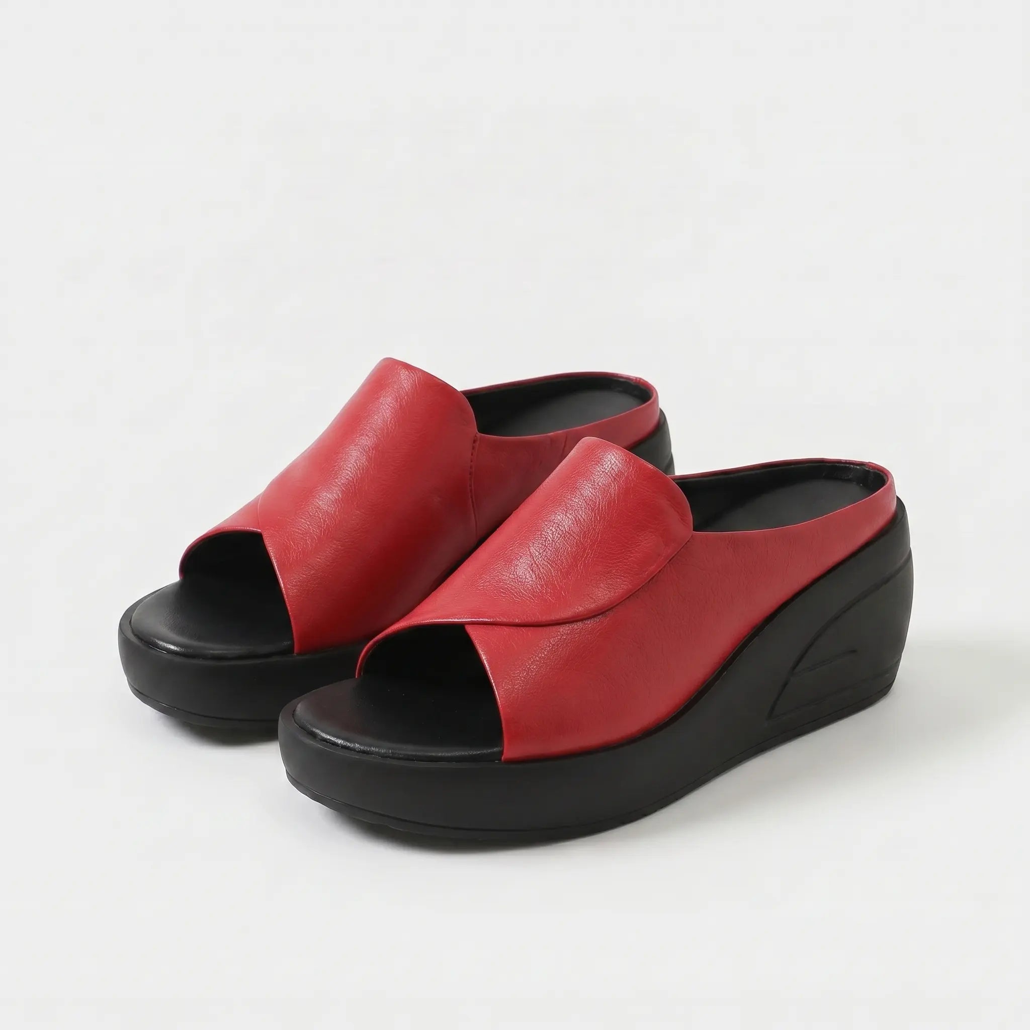 Elisa Sandalias de Cuña Slip-on Ortopédicas