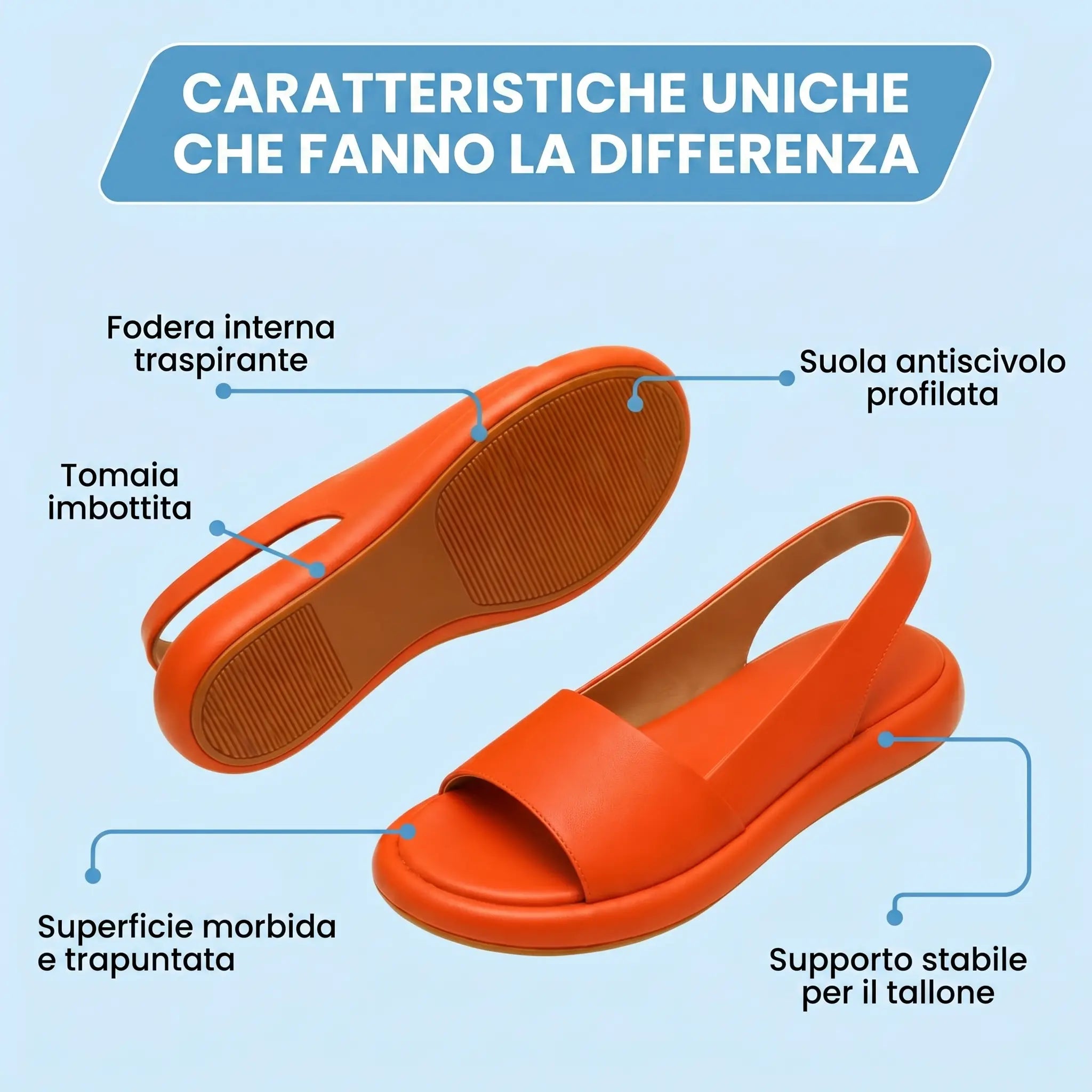 Maria Sandales Orthopédiques Confortables