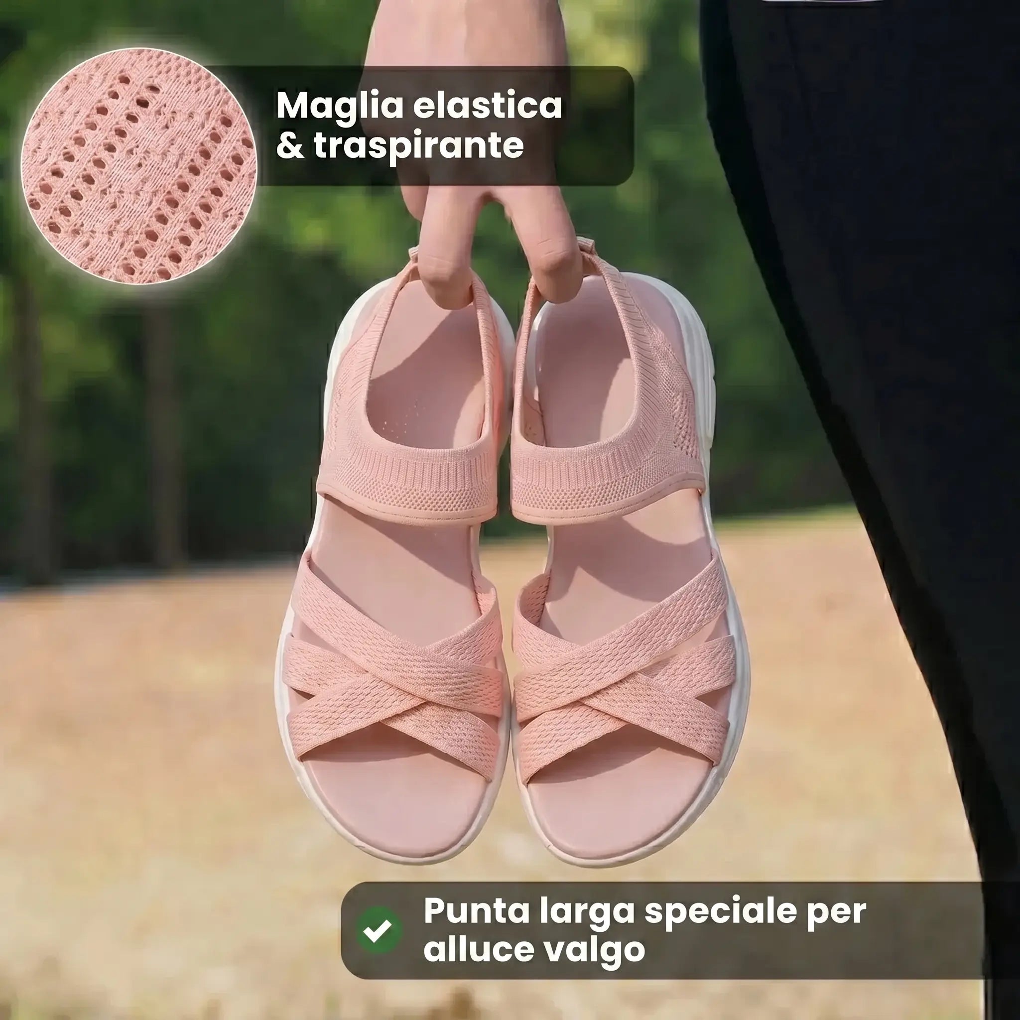 ErgoLina Sandales Orthopédiques Confort