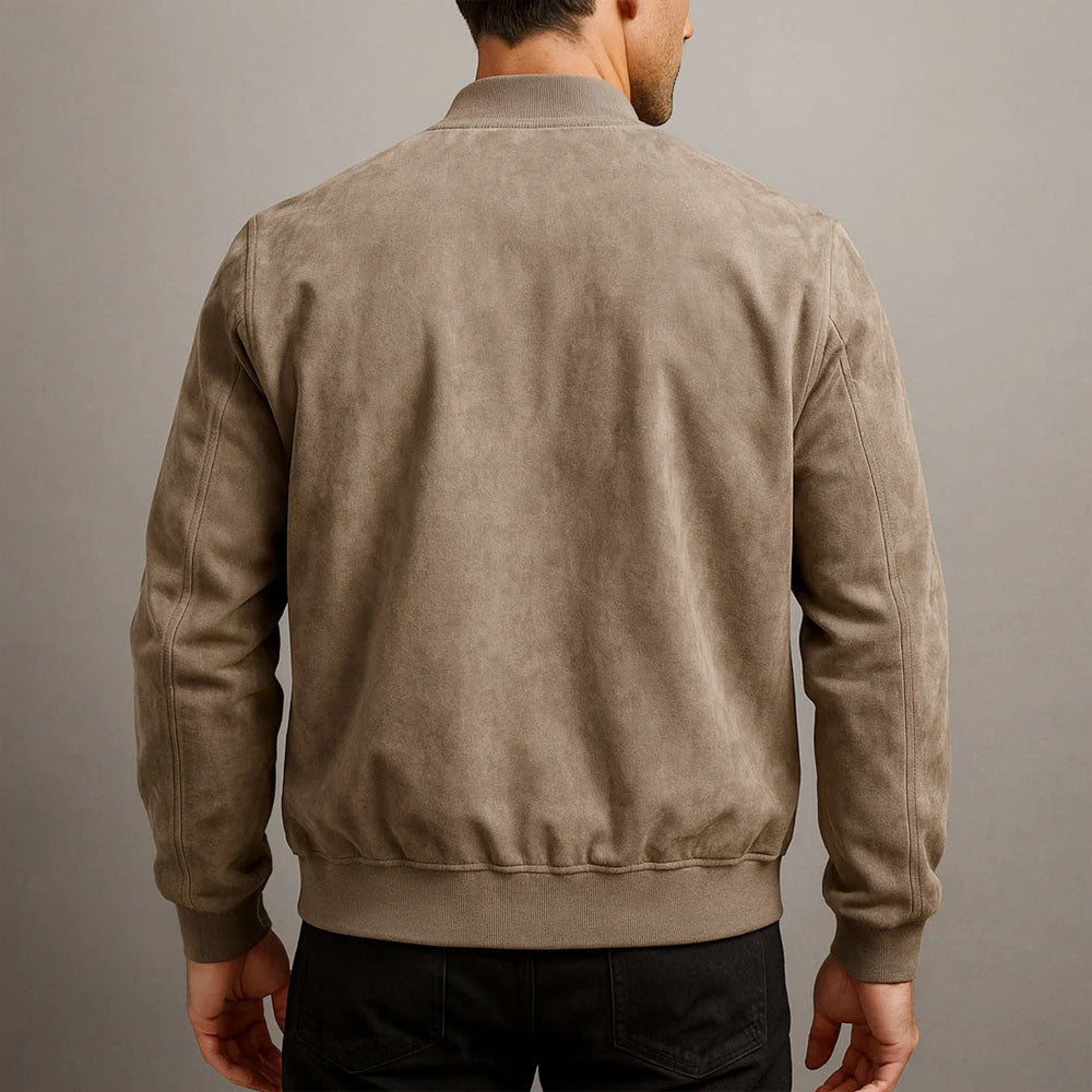 Charles | Veste homme effet daim