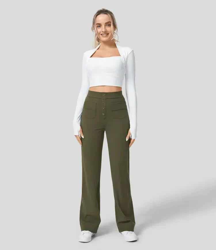 PANTALONS ÉLASTIQUES ET CONFORTABLES