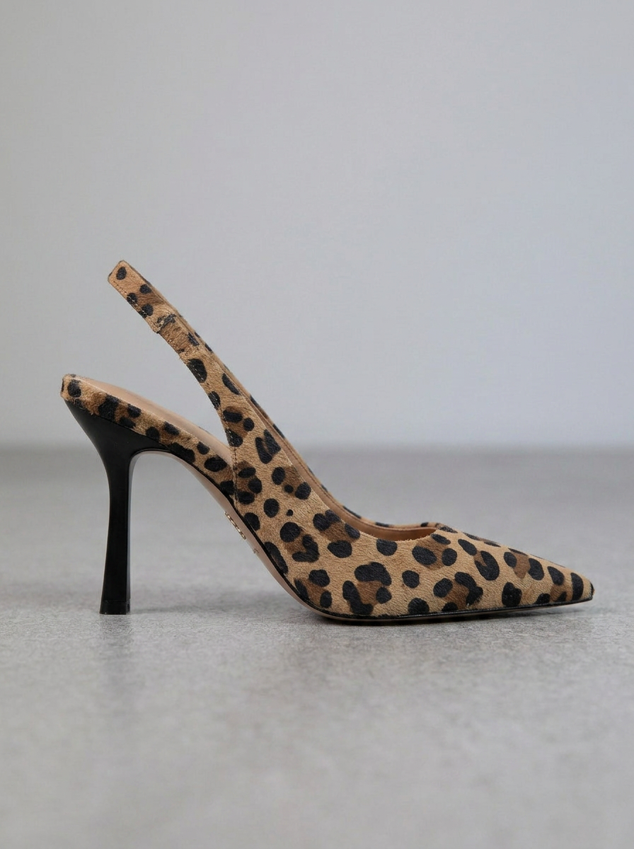 Avery™ | Tacones D’Orsay Leopardo