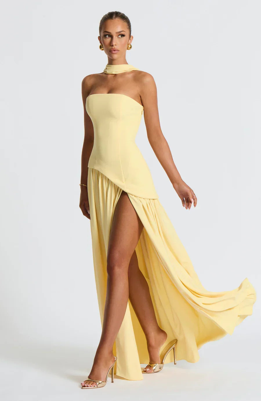 Robe élégante claire