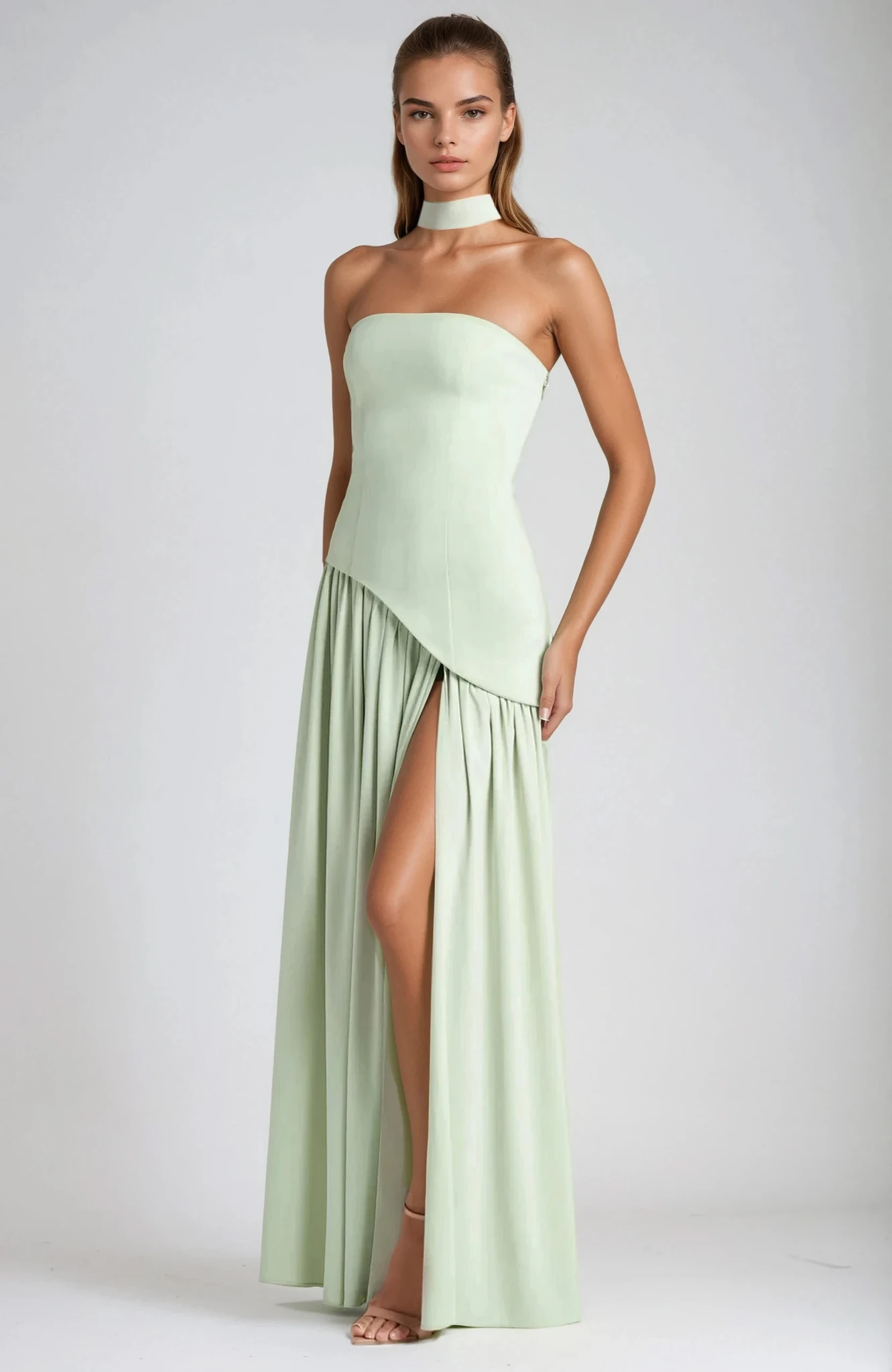 Robe élégante claire