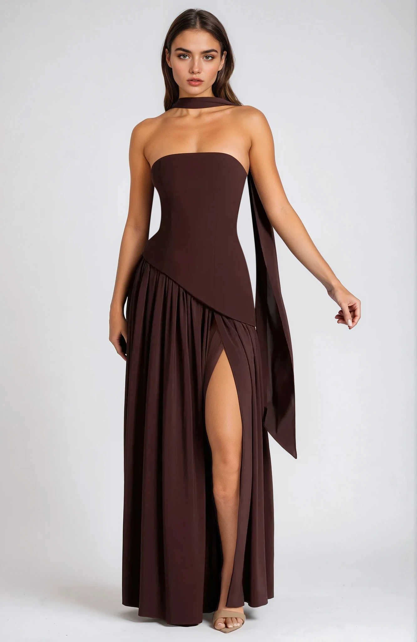 Robe élégante claire