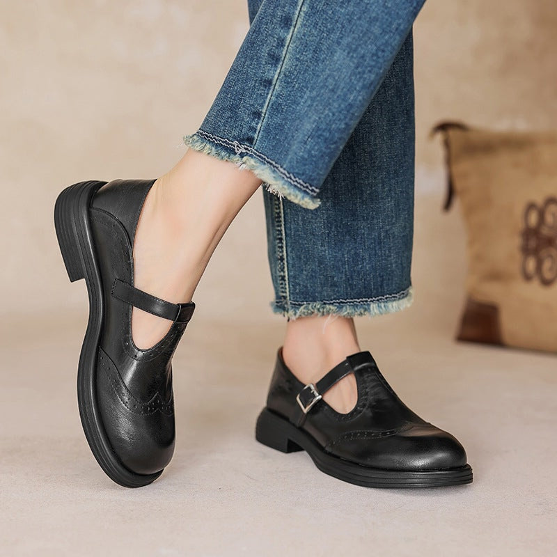 Verda - Elegantes zapatos de piel